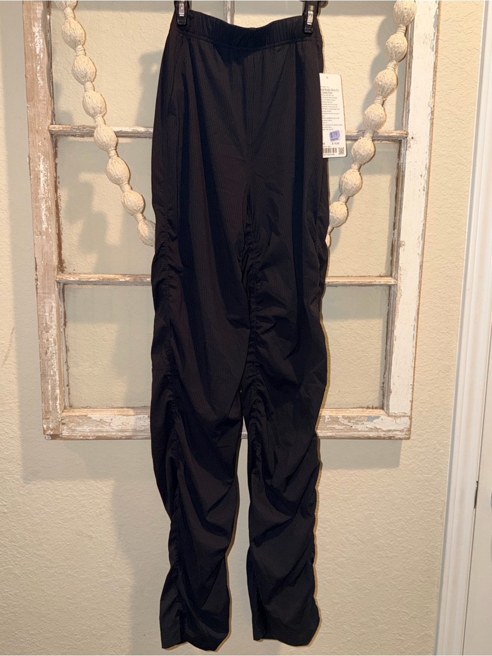 NWT Lululemon Dance Studio Slim-Fit HR Flared Ruched Pants Black XXS